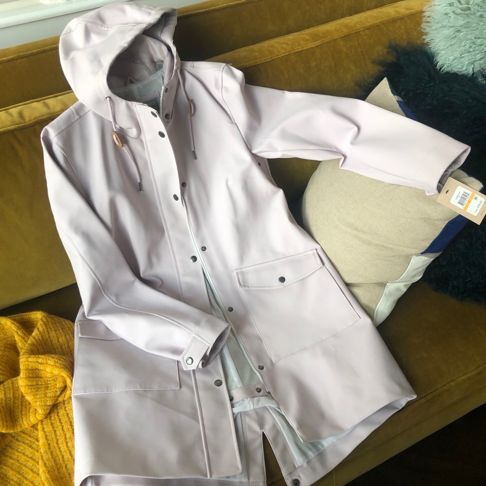 NEW Levi’s Rubberized Raincoat Size S